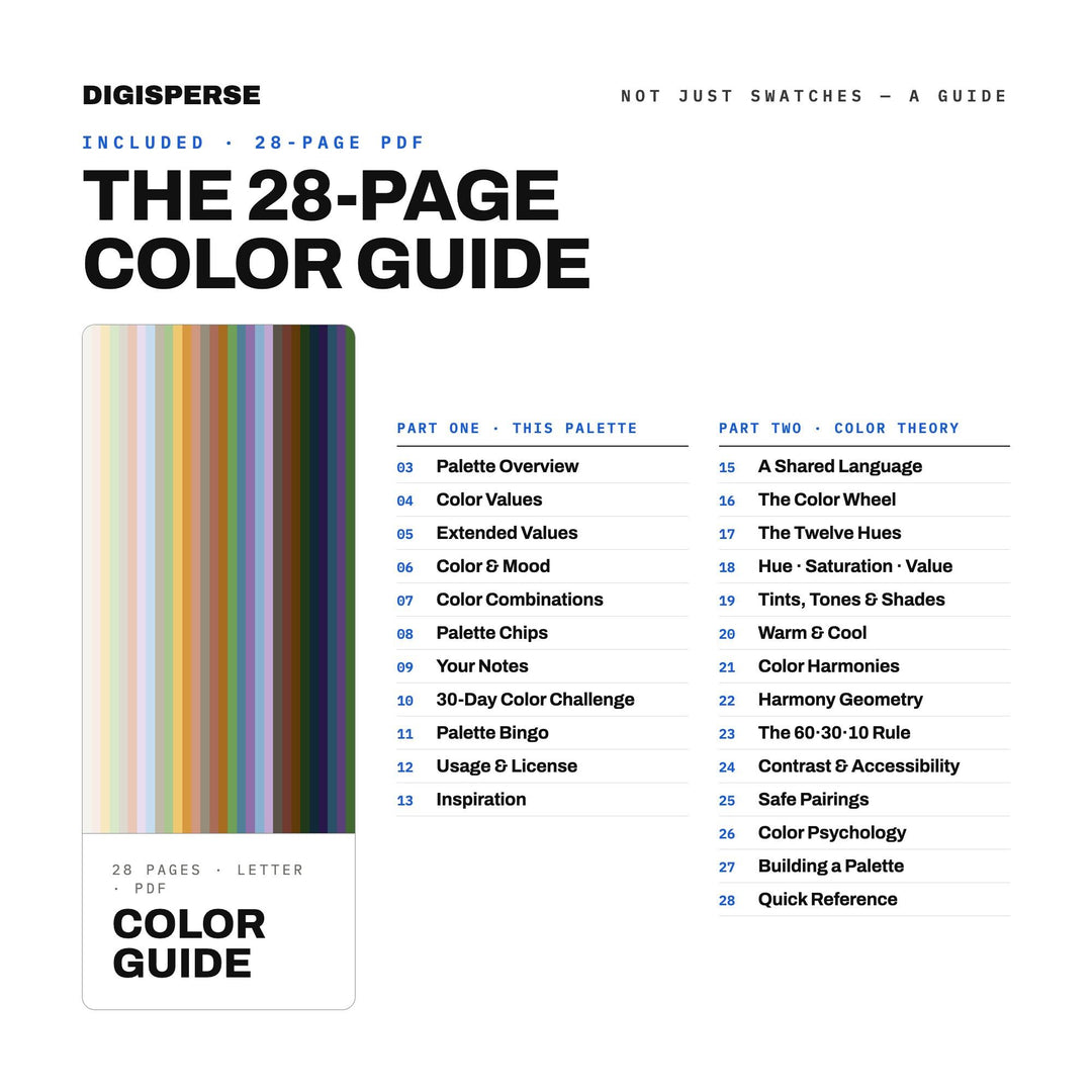 National Mall Sunset color palette — preview image 5 of 20