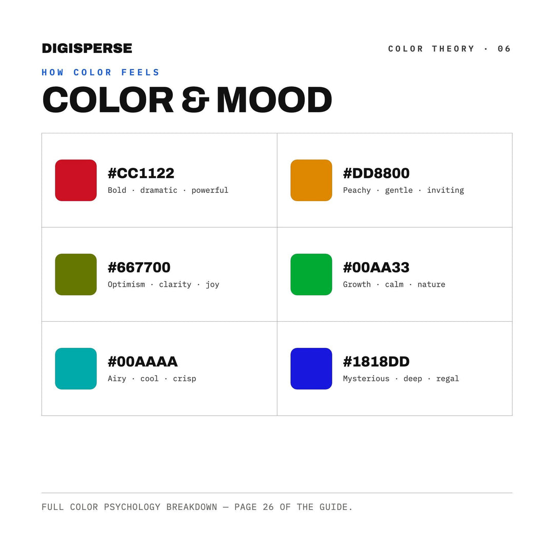 Kinetic Art Color Palette | 30 Colors, HEX, RGB, CMYK (Digital Download) color palette — preview image 8 of 20