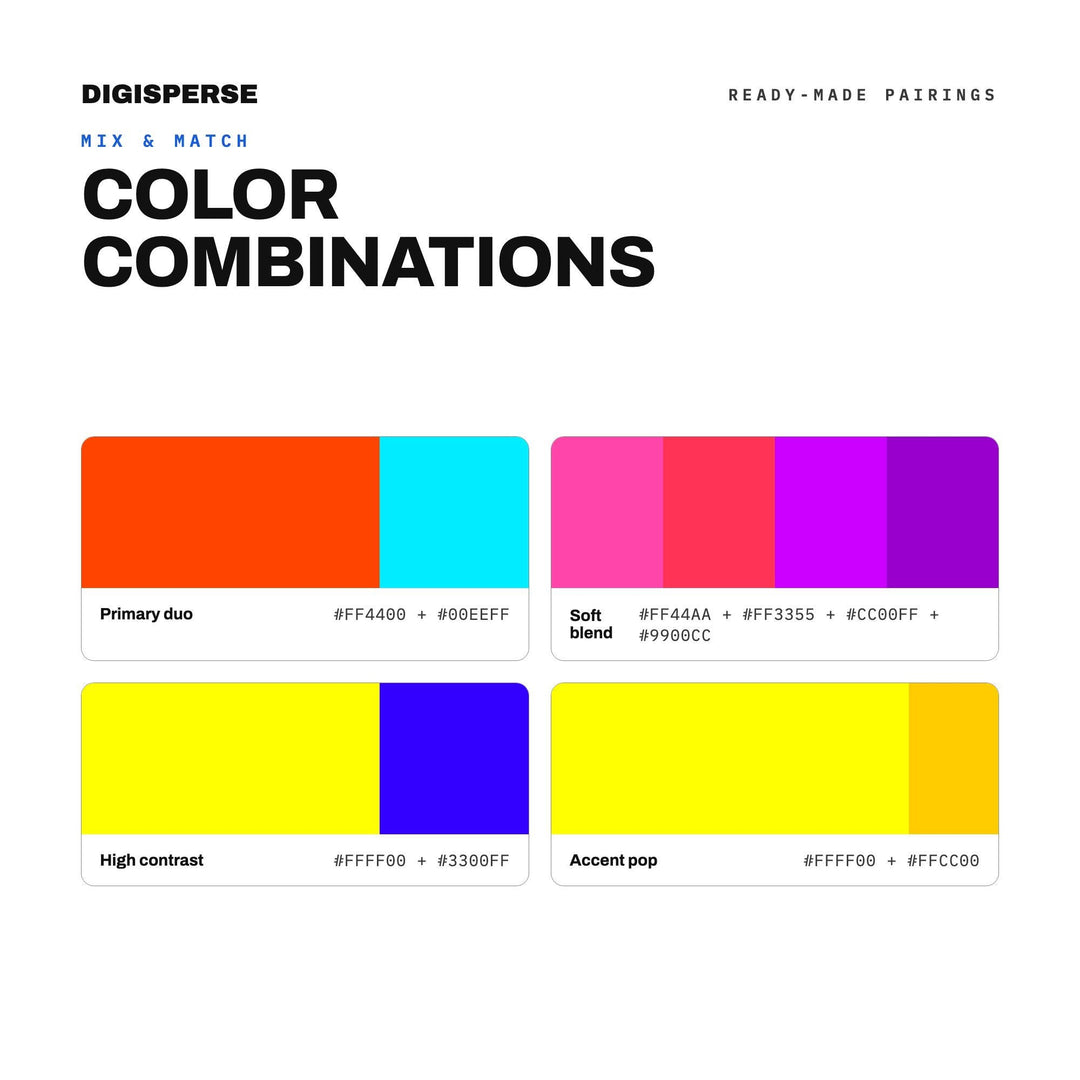80s Neon color palette — preview image 2 of 20