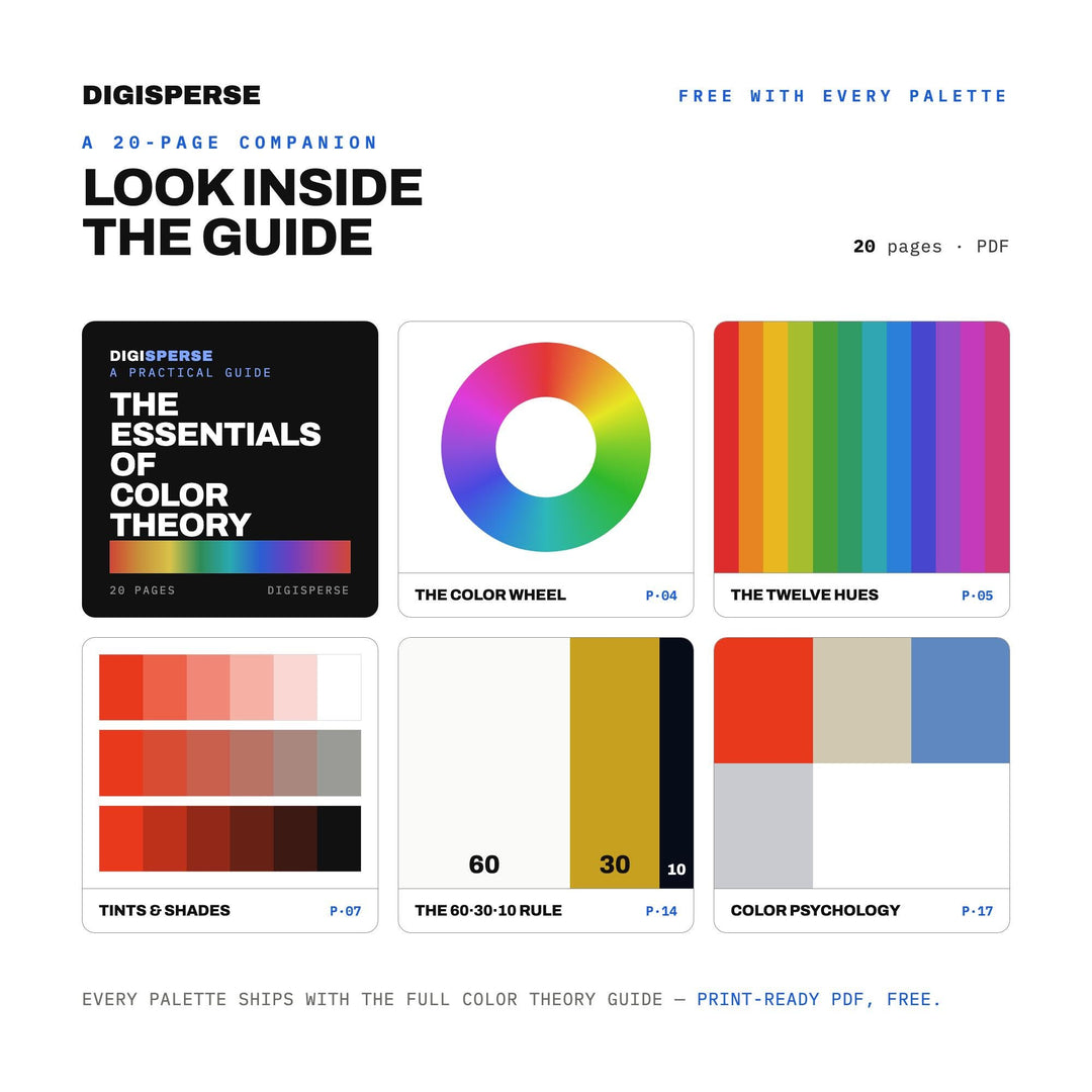 Civic Modernist color palette — preview image 6 of 20