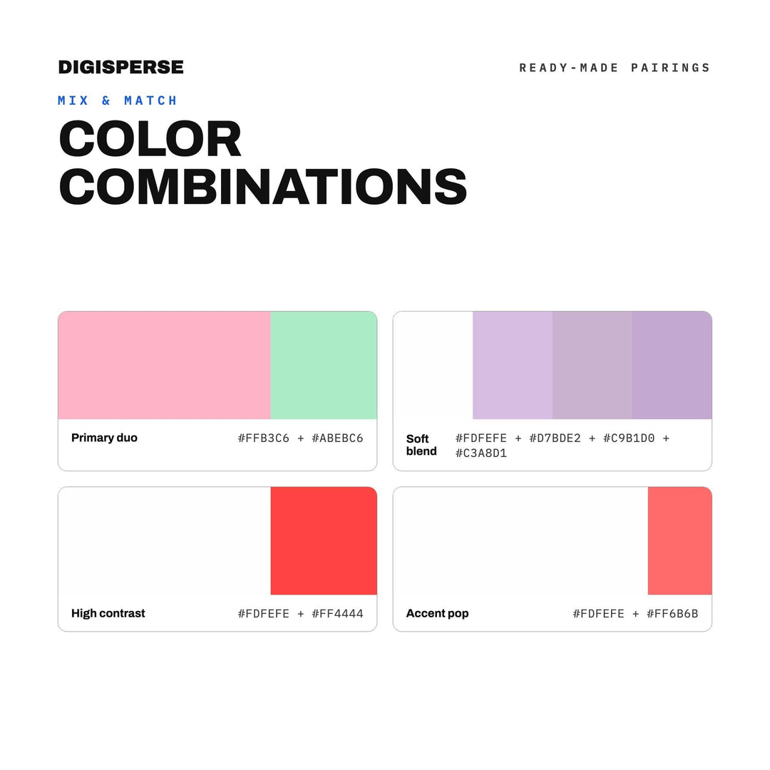 Baby's First Birthday color palette — preview image 2 of 20