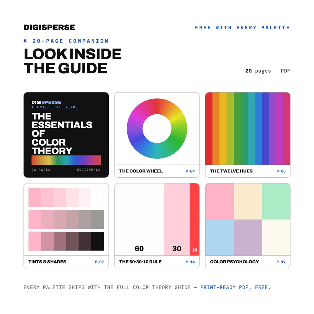 Baby's First Birthday color palette — preview image 6 of 20
