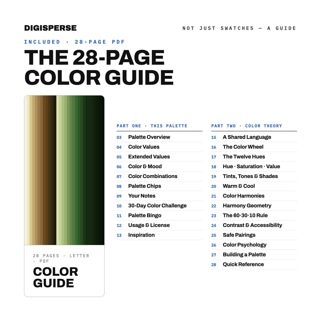 Green Witch Garden color palette — preview image 5 of 20
