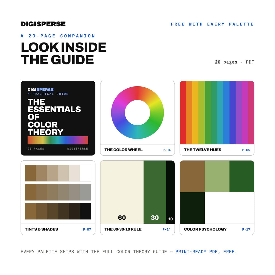 Green Witch Garden color palette — preview image 6 of 20