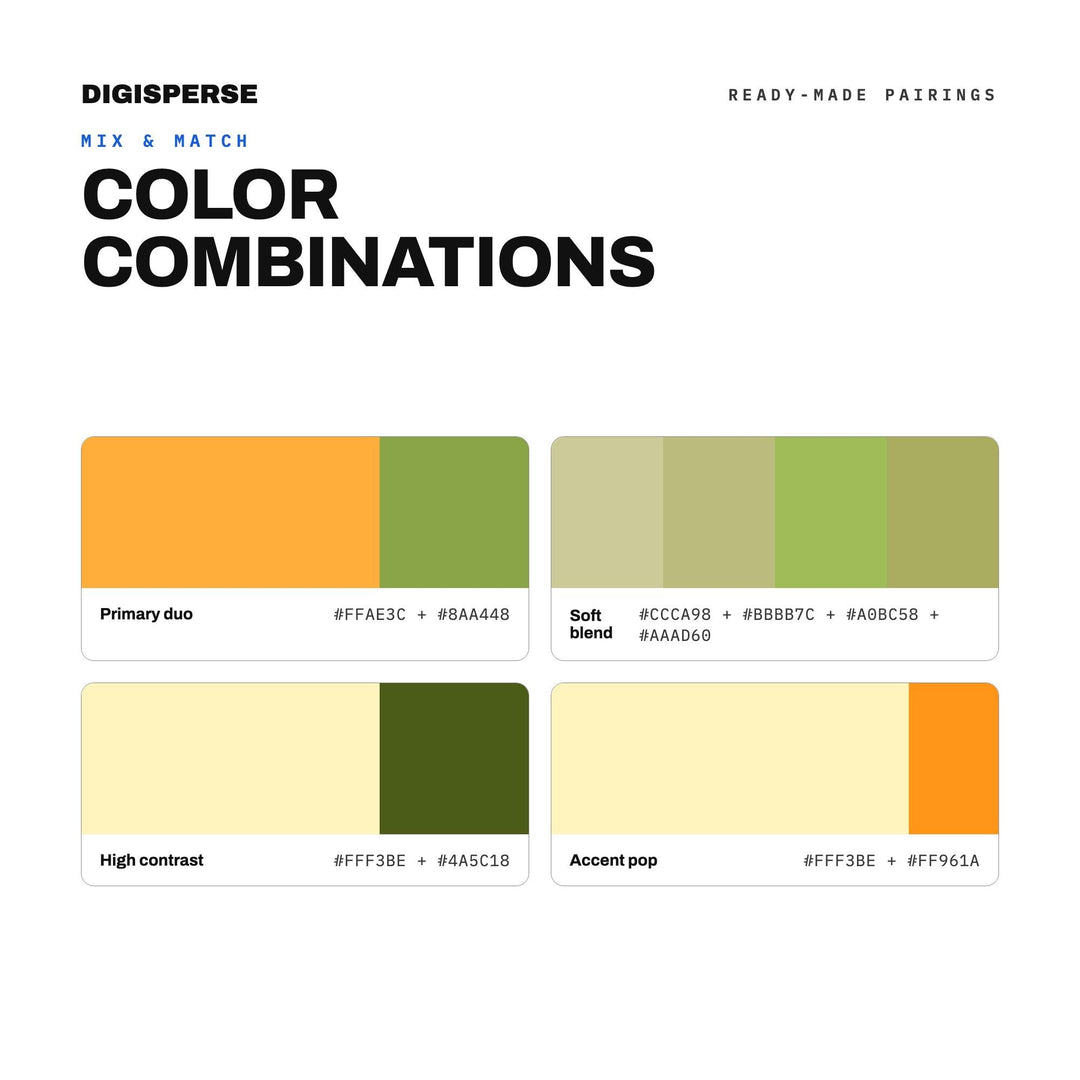 Marigold Field color palette — preview image 2 of 20