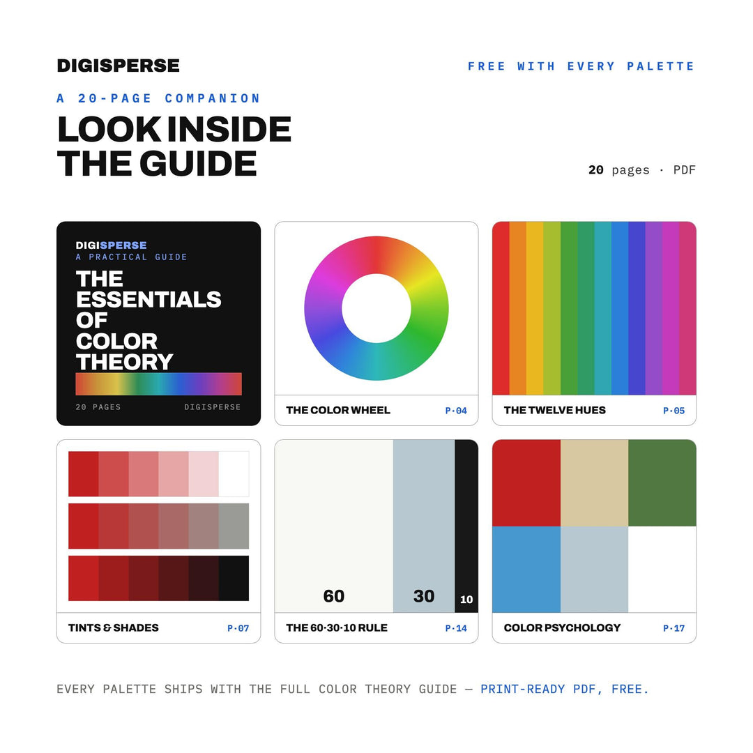 Lighthouse Morning Color Palette | 30 Colors | Hex RGB CMYK | Procreate Swatches + ASE | Digital Download color palette —