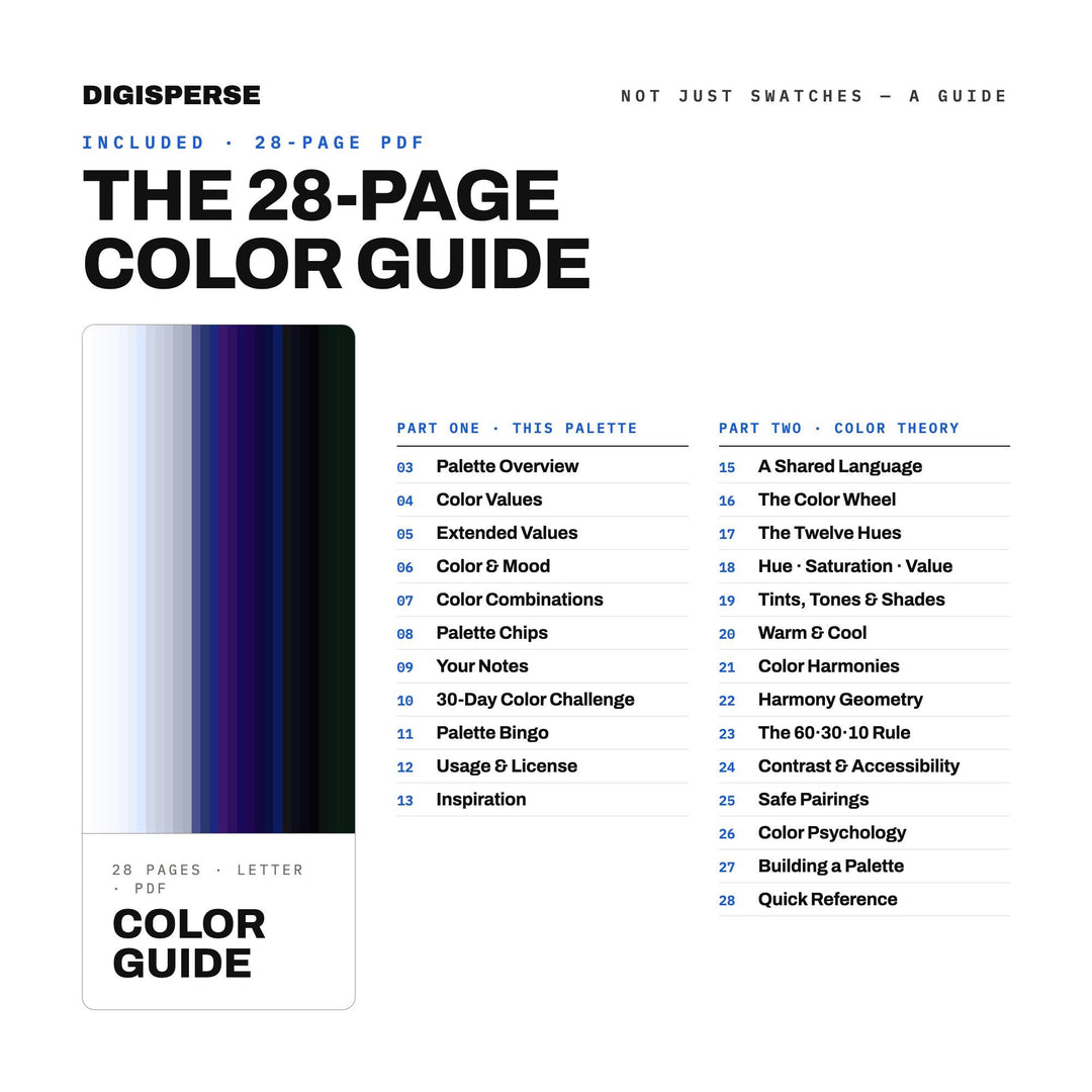 Winter Solstice Night color palette — preview image 5 of 20