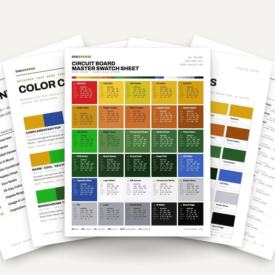 Circuit Board color palette — main preview