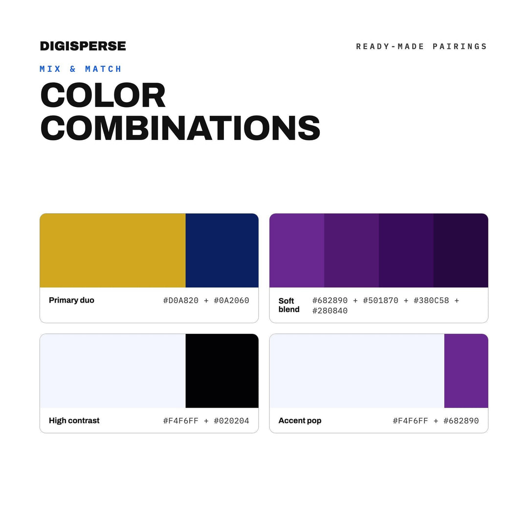 Void & Stardust color palette — preview image 2 of 20