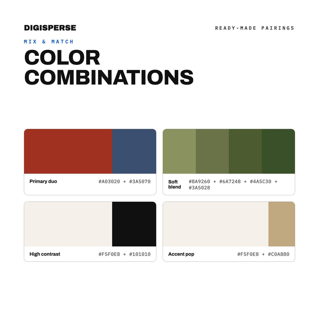 1990S Grunge color palette — preview image 2 of 20