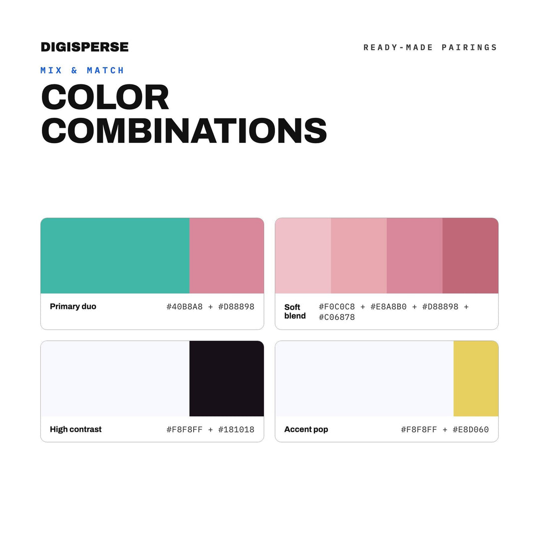 Crystal Ball Color Palette | 30 Mystical Colors, Hex RGB CMYK (Digital Download) color palette — preview image 2 of 20