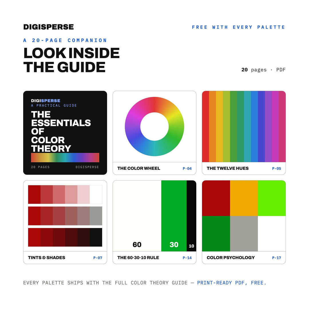 Lurid Pulp Color Palette for Retro Horror Poster Art and Cult Film Branding, 30 B Movie Hues, Procreate Swatches, Hex Codes