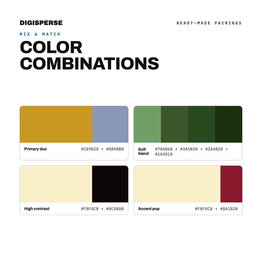 1920s Speakeasy Color Palette color palette — preview image 2 of 20