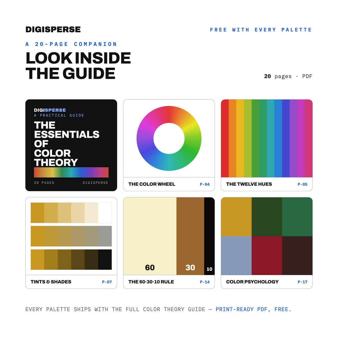 1920s Speakeasy Color Palette color palette — preview image 6 of 20