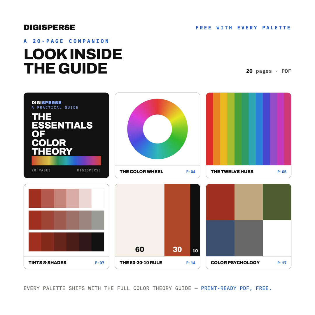1990s Grunge Color Palette color palette — preview image 6 of 20