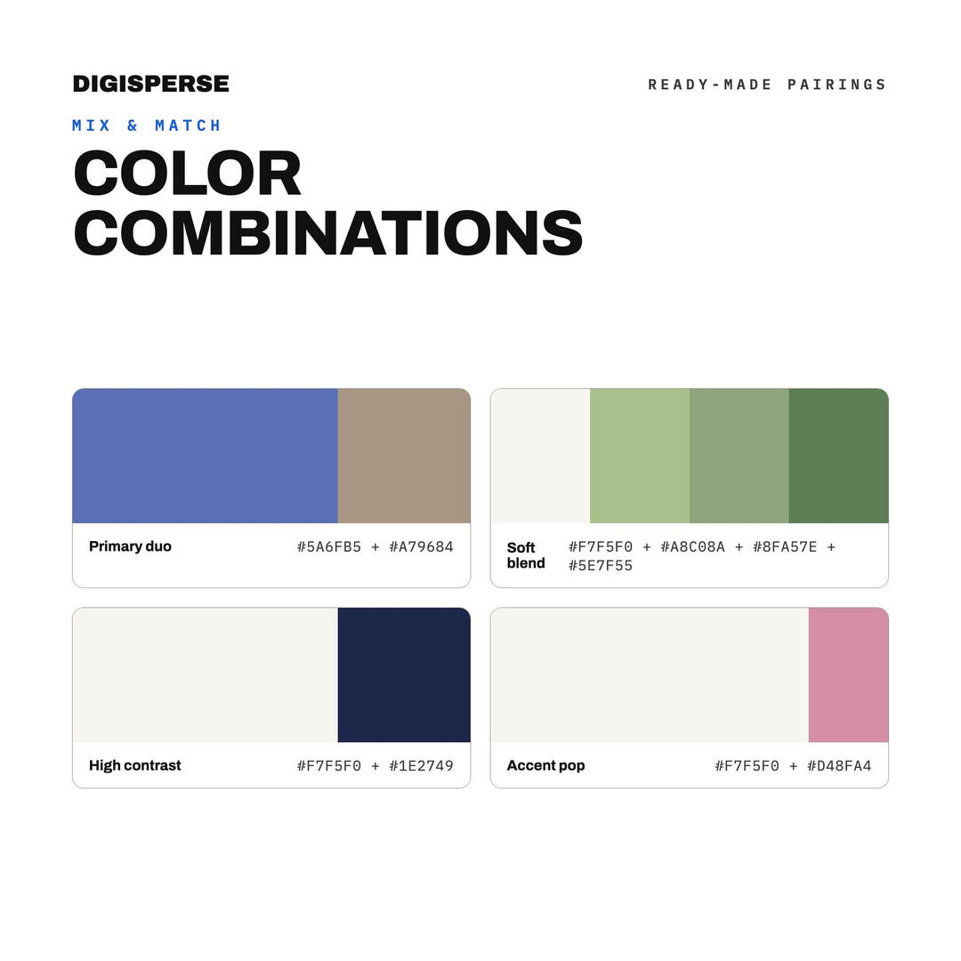 Blue Color Palette | 30 Hydrangea Garden Bloom Shades | Procreate Swatches Hex RGB CMYK color palette — preview image 2 of 20
