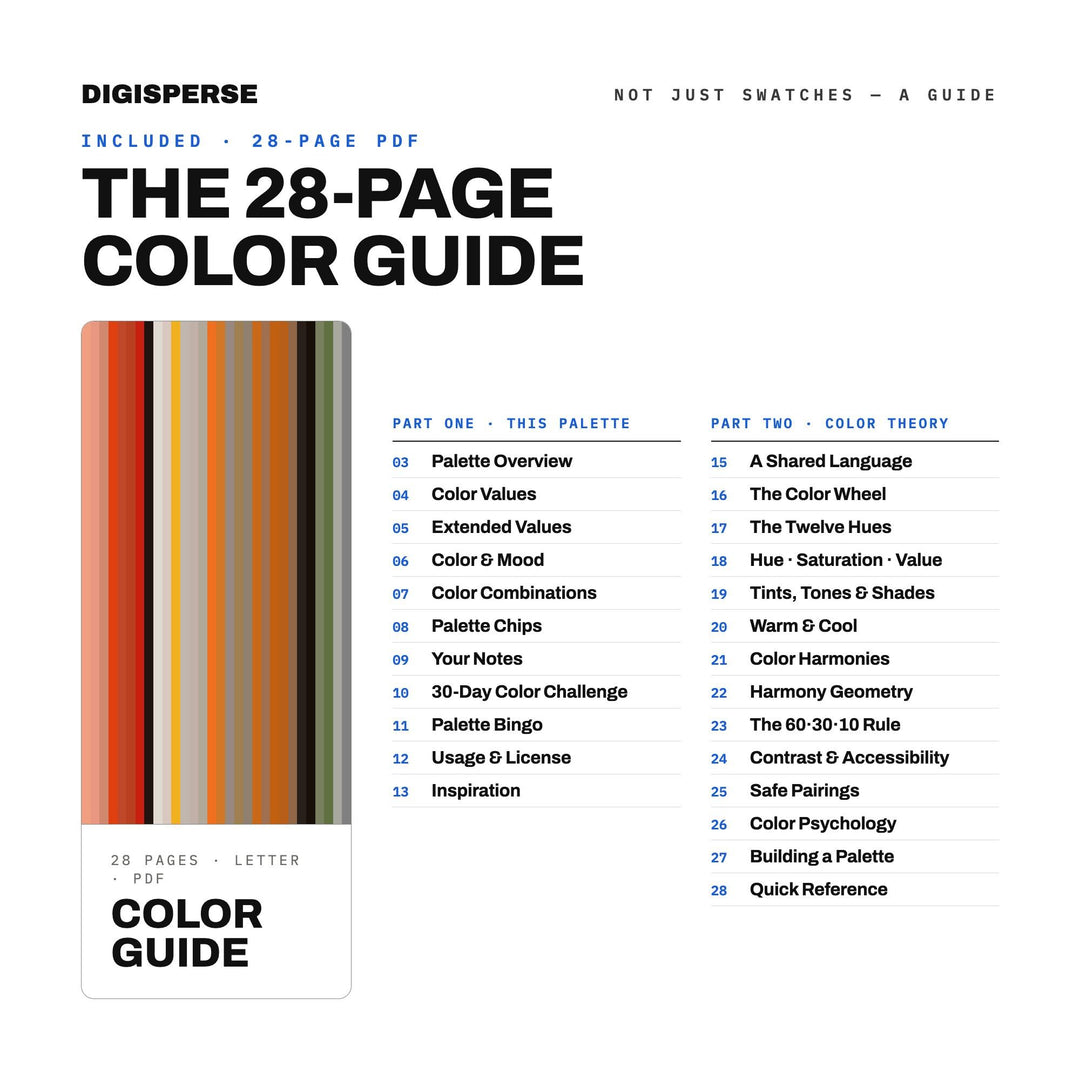 Wildfire Smoke Haze color palette — preview image 5 of 20