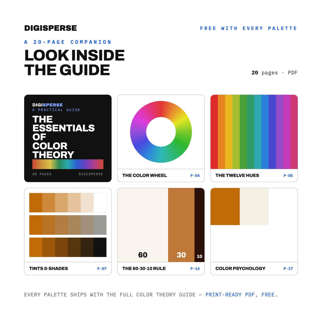Aged Whiskey color palette — preview image 6 of 20