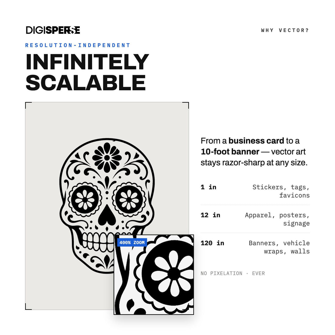 Skull vector graphic set — preview image 4 of 10