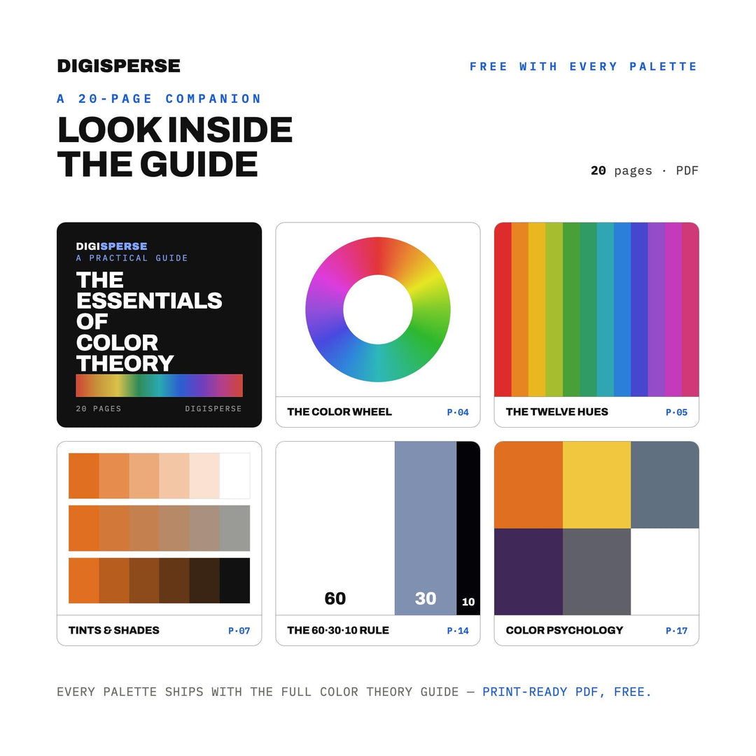 Eclipse Totality Color Palette | 30 Colors | Hex RGB CMYK | Procreate Swatches + ASE | Digital Download color palette —