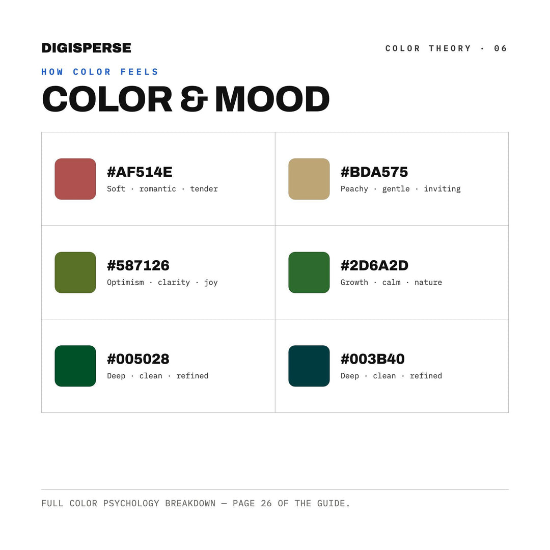 Deep Autumn Color Analysis color palette — preview image 11 of 23