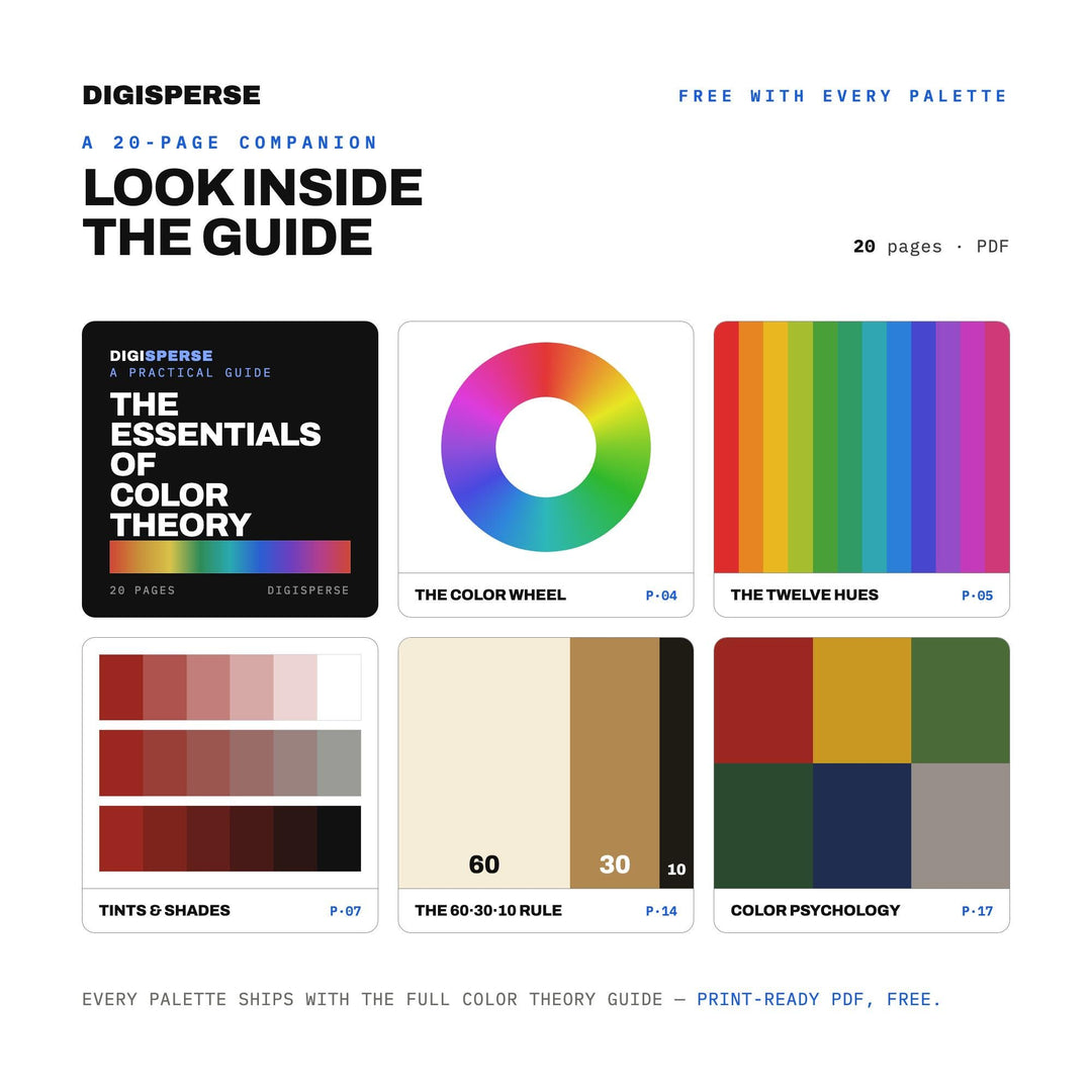 Oxford Library Study Color Palette | 30 Colors | Hex RGB CMYK | Procreate Swatches + ASE | Digital Download color palette —