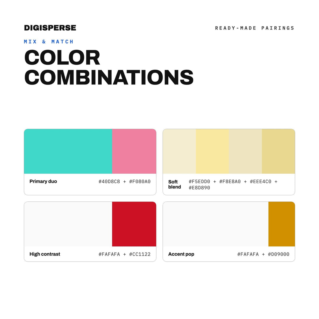 1950S Diner color palette — preview image 2 of 20