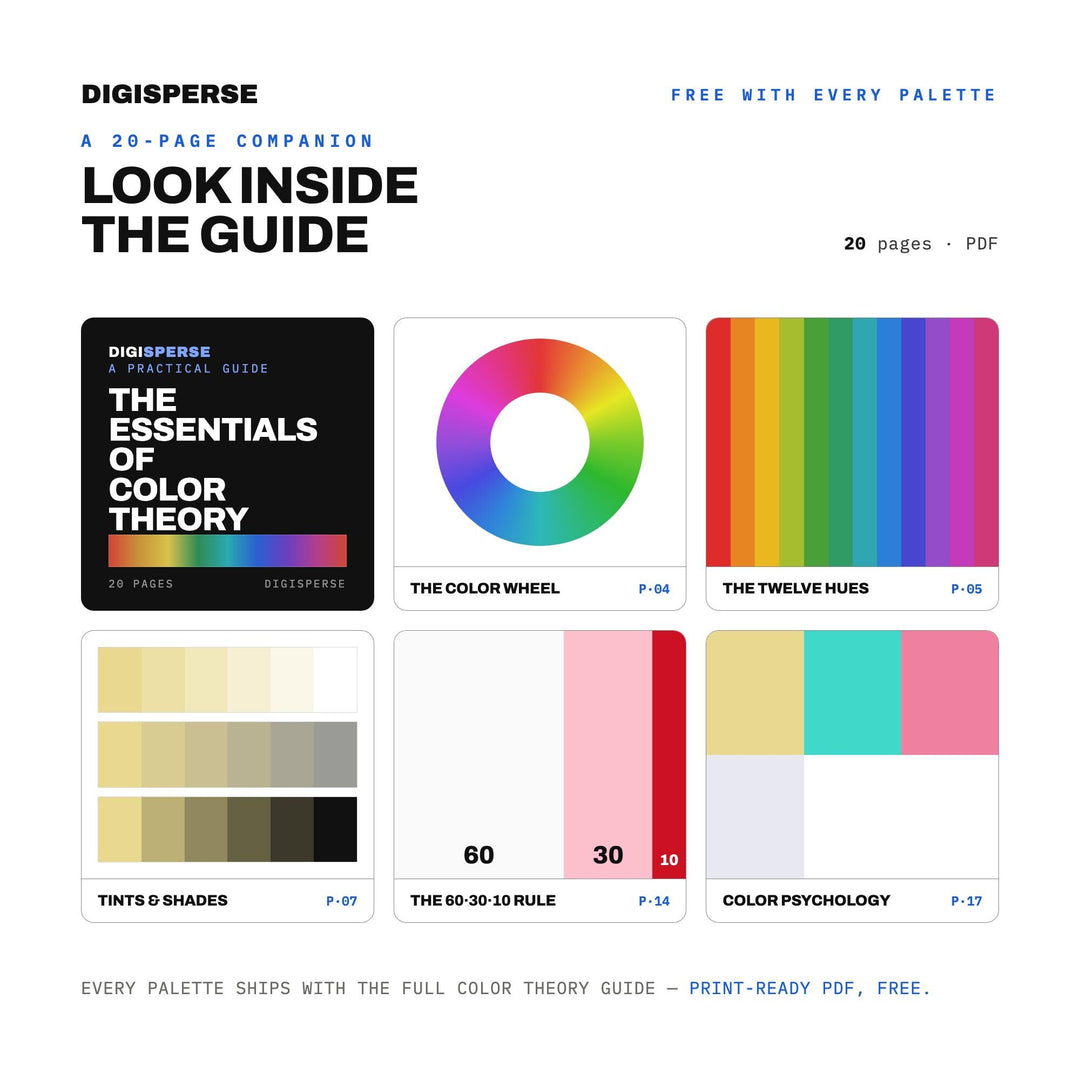 1950S Diner color palette — preview image 6 of 20