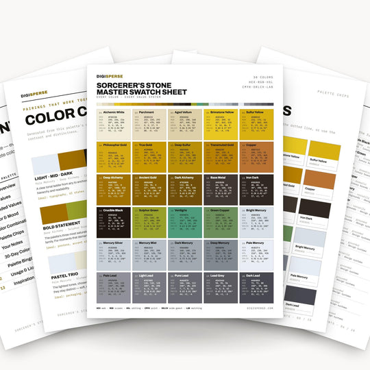 Sorcerer'S Stone color palette — main preview