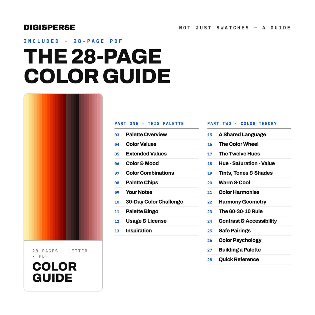 Ember Skies color palette — preview image 5 of 20