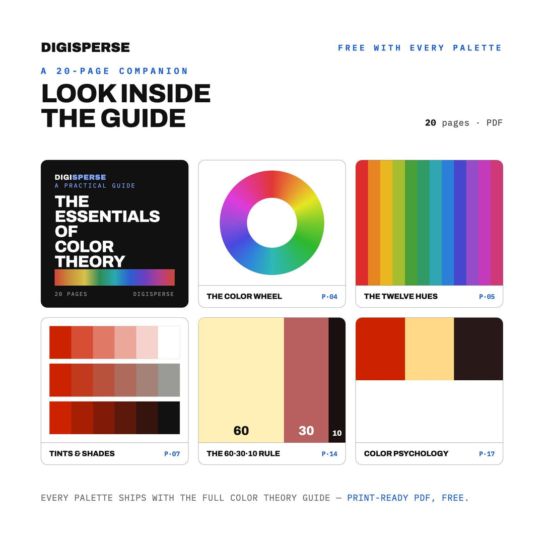 Ember Skies color palette — preview image 6 of 20