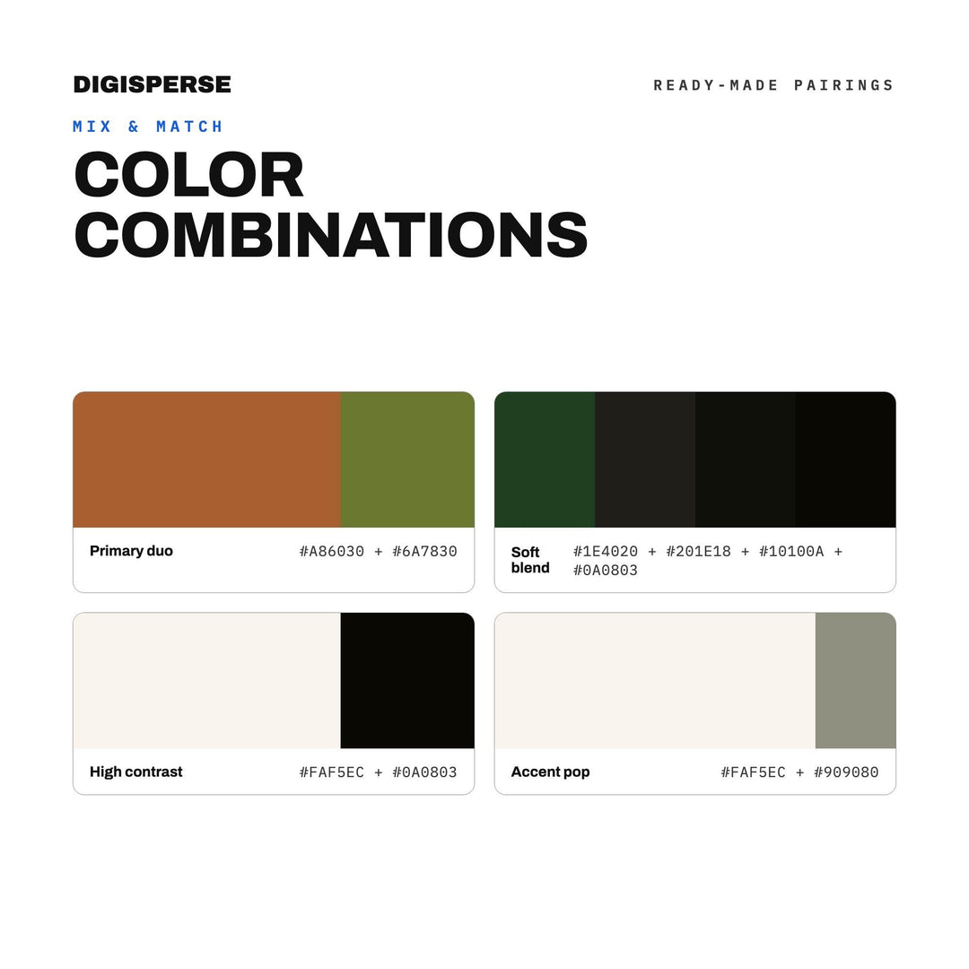 Zodiac Earth Signs color palette — preview image 2 of 20