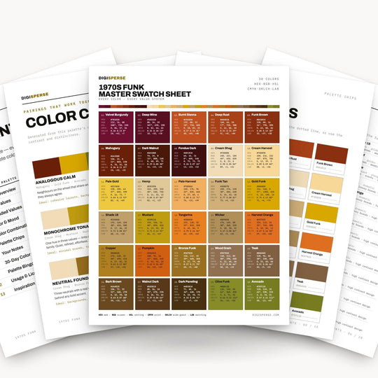1970s Funk Color Palette color palette — main preview