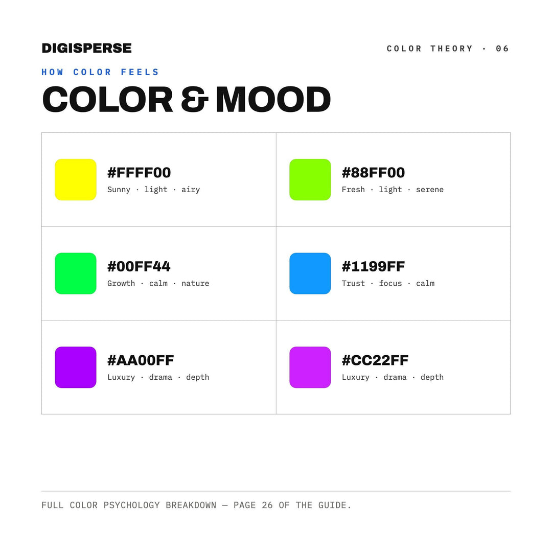 1980s Neon Color Palette color palette — preview image 8 of 20