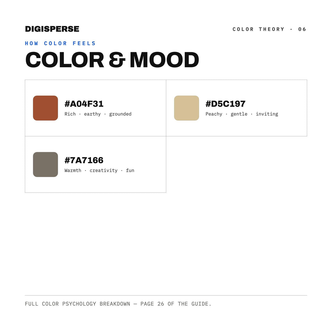 Interior Color Palette | 30 Walnut Oak Wood Tones | Procreate Swatches Hex RGB CMYK color palette — preview image 8 of 20
