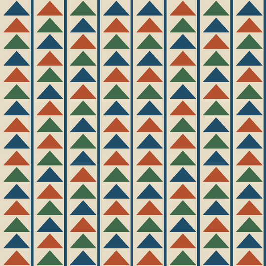 Seamless pattern tile — oatmeal petrol flying geese